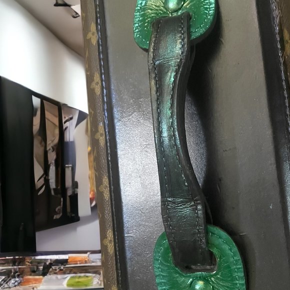 LOUIS VUITTON Authentic Custom Large Suitcase Vintage Artist 1 of a Kind Bag LV - Picture 10 of 15